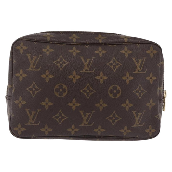 LOUIS VUITTON Monogram Trousse Toilette 23 Clutch Bag M47524 LV Auth 208275