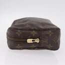 LOUIS VUITTON Monogram Trousse Toilette 23 Clutch Bag M47524 LV Auth 208275-5