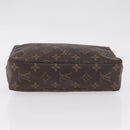 LOUIS VUITTON Monogram Trousse Toilette 23 Clutch Bag M47524 LV Auth 208275-7