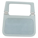 LOEWE Hand Bag Suede Light Blue Gold Auth 208276A-2