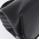 GUCCI Hand Bag Leather Black 105378 Auth 208277A-12