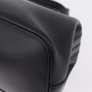 GUCCI Hand Bag Leather Black 105378 Auth 208277A-13
