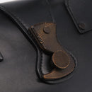 GUCCI Hand Bag Leather Black 105378 Auth 208277A-14