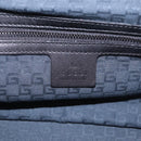 GUCCI Hand Bag Leather Black 105378 Auth 208277A-17