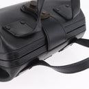 GUCCI Hand Bag Leather Black 105378 Auth 208277A-6