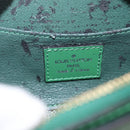 LOUIS VUITTON Epi Dauphine PM Cosmetic Pouch Green M48444 LV Auth 208283-13
