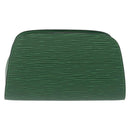 LOUIS VUITTON Epi Dauphine PM Cosmetic Pouch Green M48444 LV Auth 208283-3