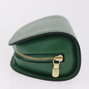 LOUIS VUITTON Epi Dauphine PM Cosmetic Pouch Green M48444 LV Auth 208283-5