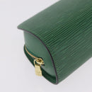 LOUIS VUITTON Epi Dauphine PM Cosmetic Pouch Green M48444 LV Auth 208283-8