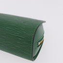 LOUIS VUITTON Epi Dauphine PM Cosmetic Pouch Green M48444 LV Auth 208283-9