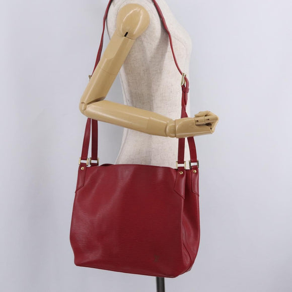 LOUIS VUITTON Epi Mandala PM Shoulder Bag Red M5893E LV Auth 208287