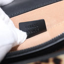 GUCCI Dionysos Bamboo Web Sherry Line Bag Harako leather 448075 Auth 208293M-29