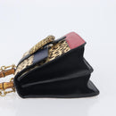 GUCCI Dionysos Bamboo Web Sherry Line Bag Harako leather 448075 Auth 208293M-5