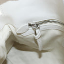Miu Miu Hand Bag Leather 2way White Silver Auth 208294SAM-26