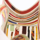 HERMES Hand Bag Vinyl Louvre Museum Limited Multicolor Auth 208295A-16