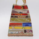 HERMES Hand Bag Vinyl Louvre Museum Limited Multicolor Auth 208295A-5