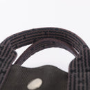 HERMES Her Line PM Hand Bag Canvas Gray Silver Auth 208296-8