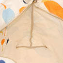 Miu Miu Hand Bag Canvas Ivory Gold Auth 208299-22