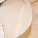 Miu Miu Hand Bag Canvas Ivory Gold Auth 208299-26