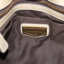 Miu Miu Matelasse Hand Bag Vitellolux 2way Beige Gold Auth 208301A-21