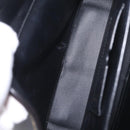 Cartier Garland Cartier Hand Bag Leather Black Gold Auth 208307A-20