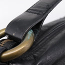 Chloe Hand Bag Leather Black Auth 208310M-16