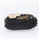 Chloe Hand Bag Leather Black Auth 208310M-5