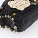 Chloe Hand Bag Leather Black Auth 208310M-18