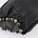 Chloe Hand Bag Leather Black Auth 208310M-20