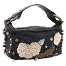 Chloe Hand Bag Leather Black Auth 208310M-1