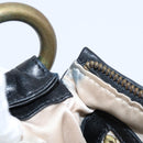 Chloe Hand Bag Leather Black Auth 208310M-11