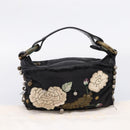 Chloe Hand Bag Leather Black Auth 208310M-27