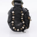 Chloe Hand Bag Leather Black Auth 208310M-3