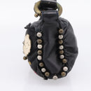 Chloe Hand Bag Leather Black Auth 208310M-4