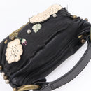 Chloe Hand Bag Leather Black Auth 208310M-6