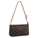 LOUIS VUITTON Monogram Pochette Accessoires New Model M40712 LV Auth 208316V-1