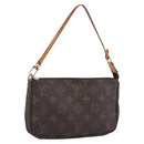 LOUIS VUITTON Monogram Pochette Accessoires Pouch M51980 LV Auth 208317-1
