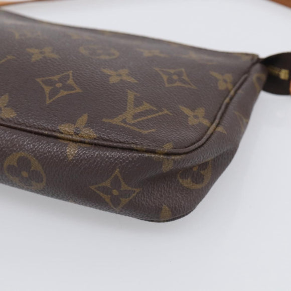LOUIS VUITTON Monogram Pochette Accessoires Pouch M51980 LV Auth 208317