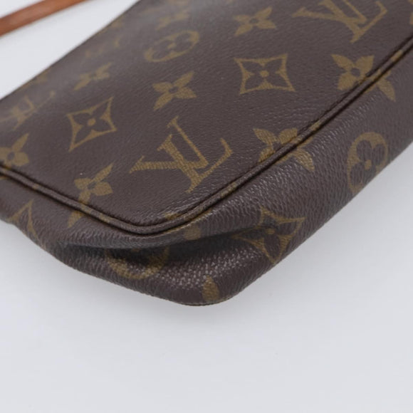 LOUIS VUITTON Monogram Pochette Accessoires Pouch M51980 LV Auth 208317
