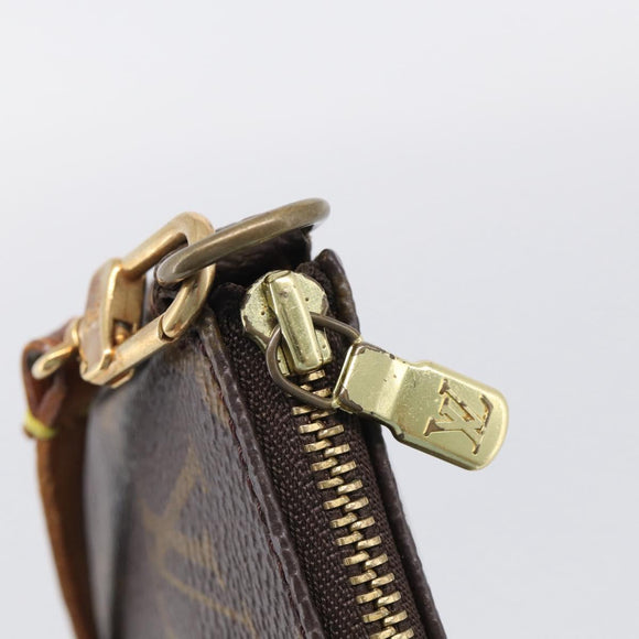 LOUIS VUITTON Monogram Pochette Accessoires Pouch M51980 LV Auth 208317