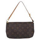 LOUIS VUITTON Monogram Pochette Accessoires Pouch M51980 LV Auth 208317-2
