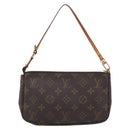 LOUIS VUITTON Monogram Pochette Accessoires Pouch M51980 LV Auth 208317-3