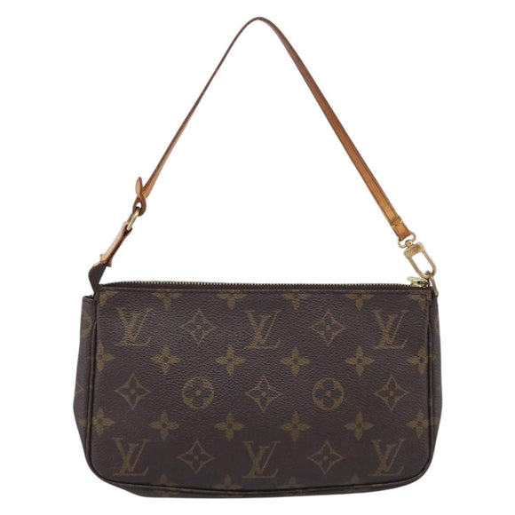 LOUIS VUITTON Monogram Pochette Accessoires Pouch M51980 LV Auth 208317