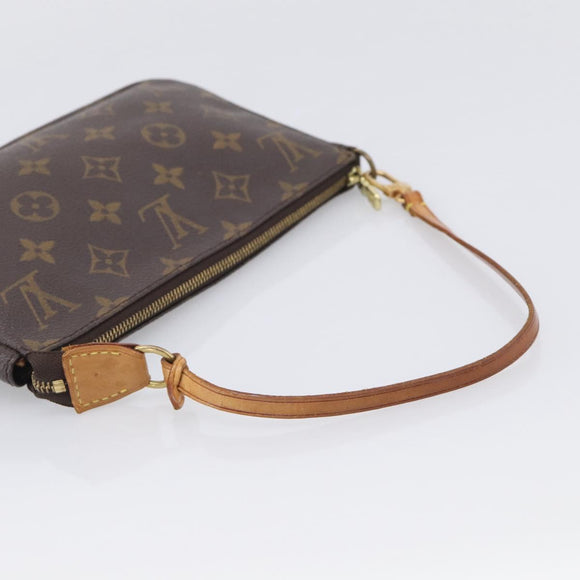 LOUIS VUITTON Monogram Pochette Accessoires Pouch M51980 LV Auth 208317
