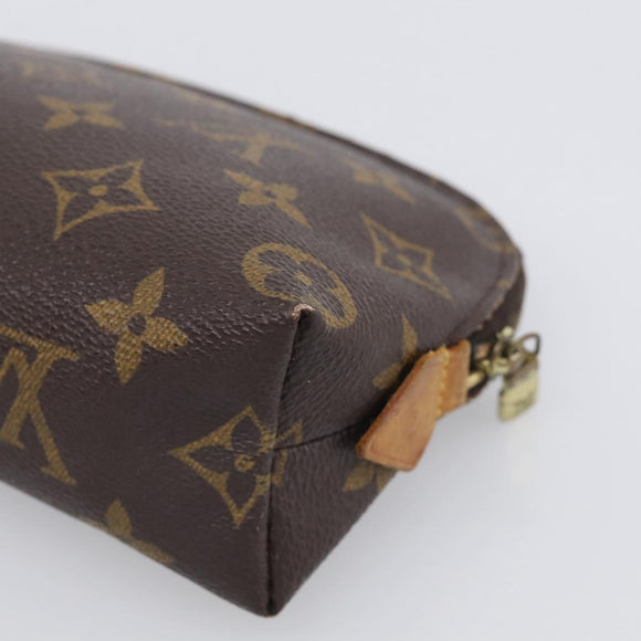 LOUIS VUITTON Monogram Pochette Cosmetic PM Pouch M43998 LV Auth 208318