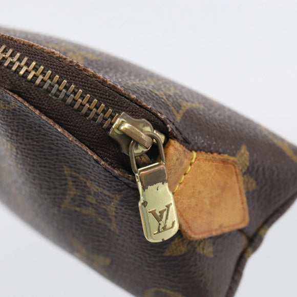 LOUIS VUITTON Monogram Pochette Cosmetic PM Pouch M43998 LV Auth 208318