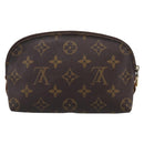 LOUIS VUITTON Monogram Pochette Cosmetic PM Pouch M43998 LV Auth 208318-3
