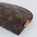 LOUIS VUITTON Monogram Pochette Cosmetic PM Pouch M43998 LV Auth 208318-8