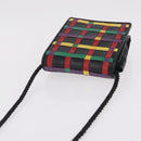 FENDI Shoulder Bag Leather Multicolor Auth 208320A-6