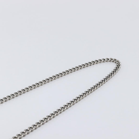 Balenciaga Chain Hour Glass Bag Leather 2way Pink Silver 664676 Auth 208322M